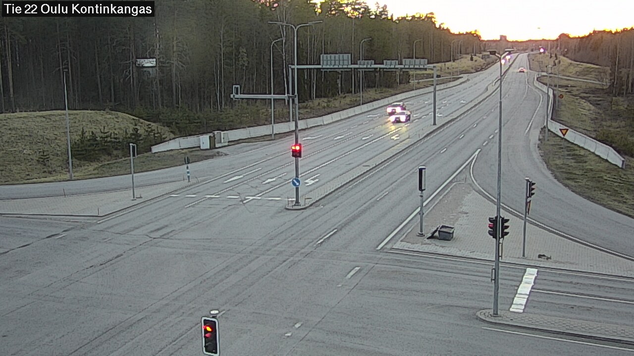 Kelikamerat Kuva Tie 22 Oulu Kaukovainio, Oulu, Pohjois-Pohjanmaa