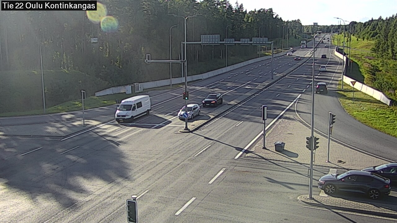 Kelikamerat Kuva Tie 22 Oulu Kaukovainio, Oulu, Pohjois-Pohjanmaa