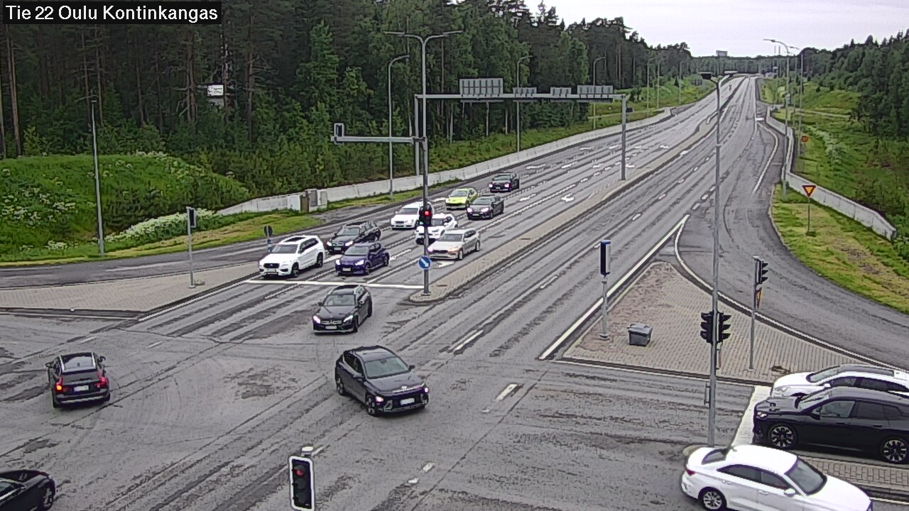 Kelikamerat Kuva Tie 22 Oulu Kaukovainio, Oulu, Pohjois-Pohjanmaa