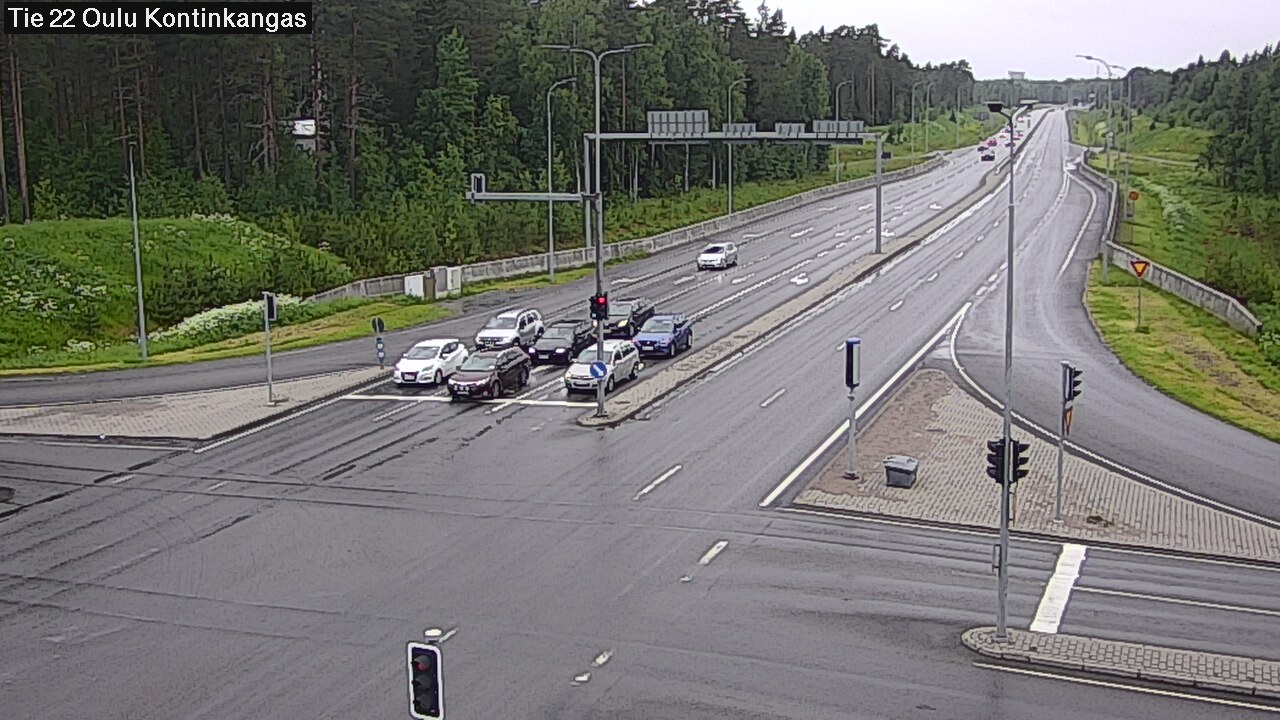 Kelikamerat Kuva Tie 22 Oulu Kaukovainio, Oulu, Pohjois-Pohjanmaa
