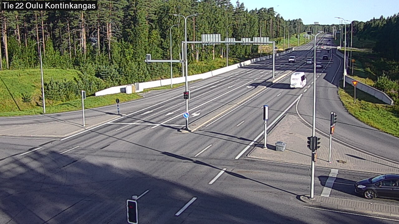 Weather Camera Image Road 22 Oulu Kaukovainio, Oulu, Pohjois-Pohjanmaa