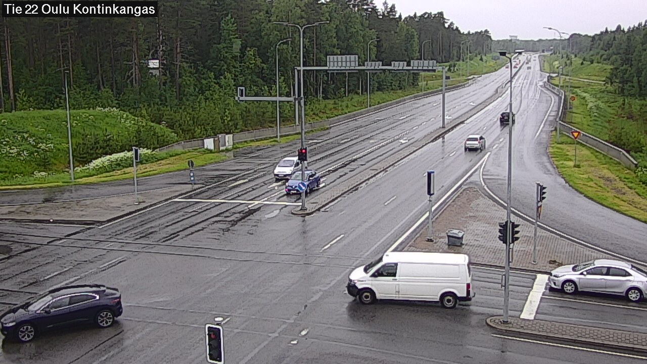 Kelikamerat Kuva Tie 22 Oulu Kaukovainio, Oulu, Pohjois-Pohjanmaa