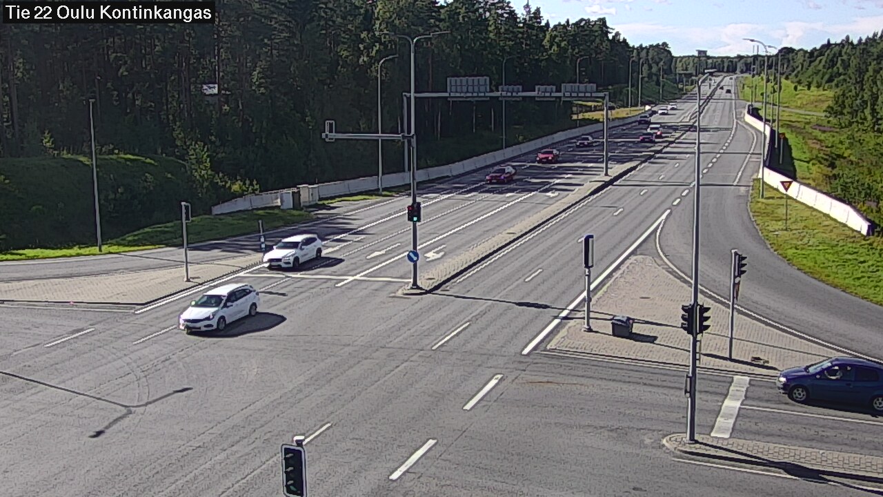 Kelikamerat Kuva Tie 22 Oulu Kaukovainio, Oulu, Pohjois-Pohjanmaa