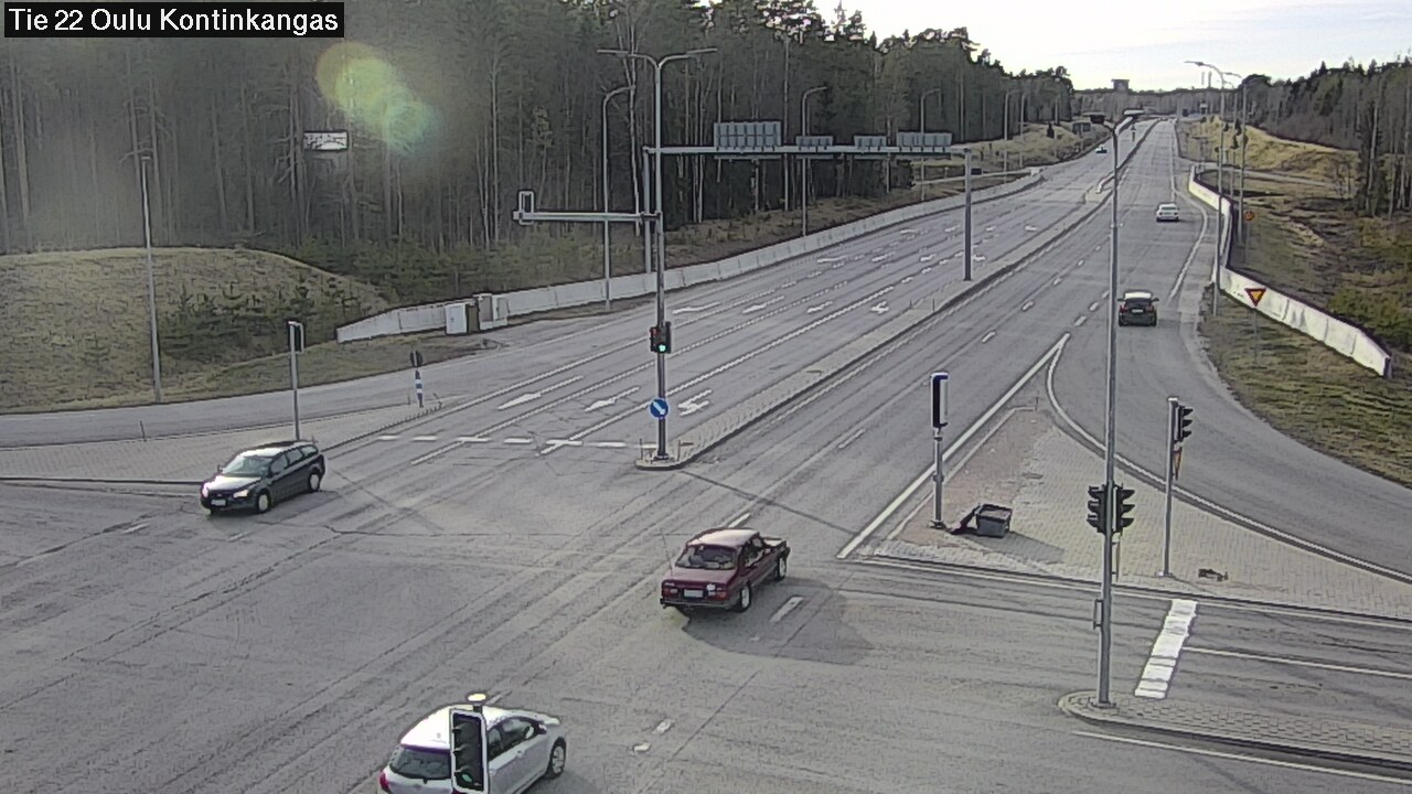 Kelikamerat Kuva Tie 22 Oulu Kaukovainio, Oulu, Pohjois-Pohjanmaa