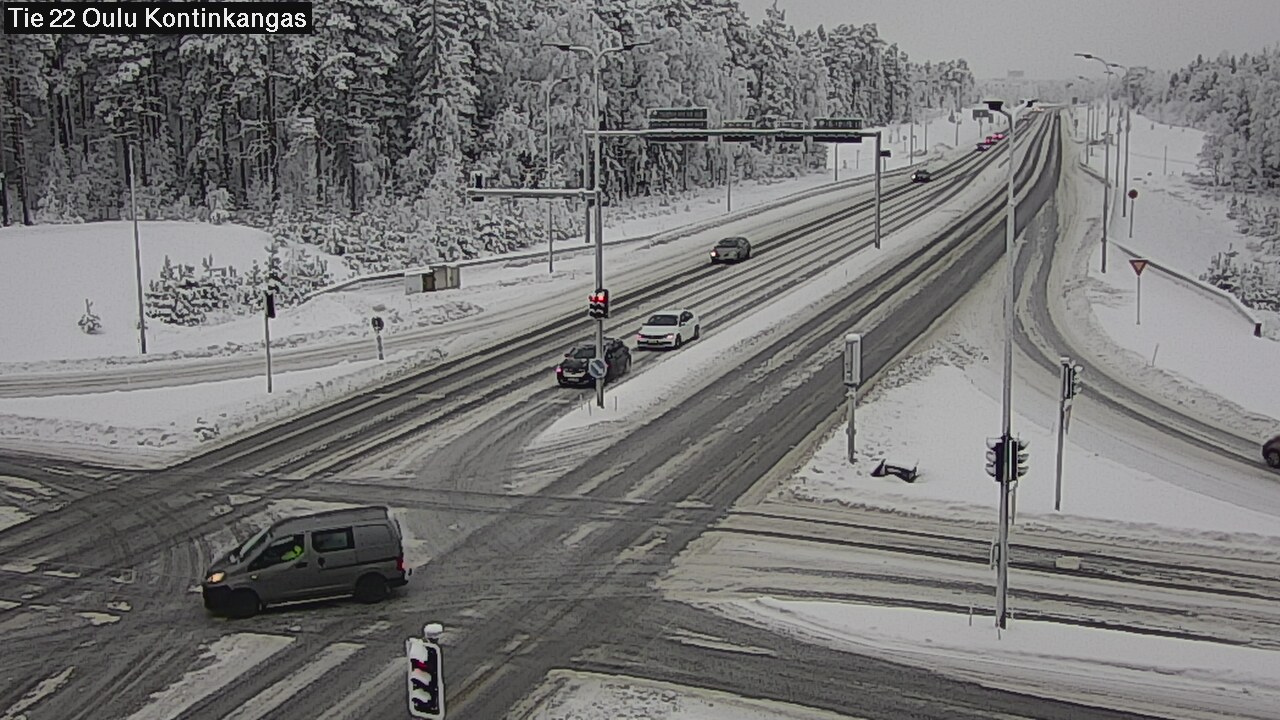 Kelikamerat Kuva Tie 22 Oulu Kaukovainio, Oulu, Pohjois-Pohjanmaa