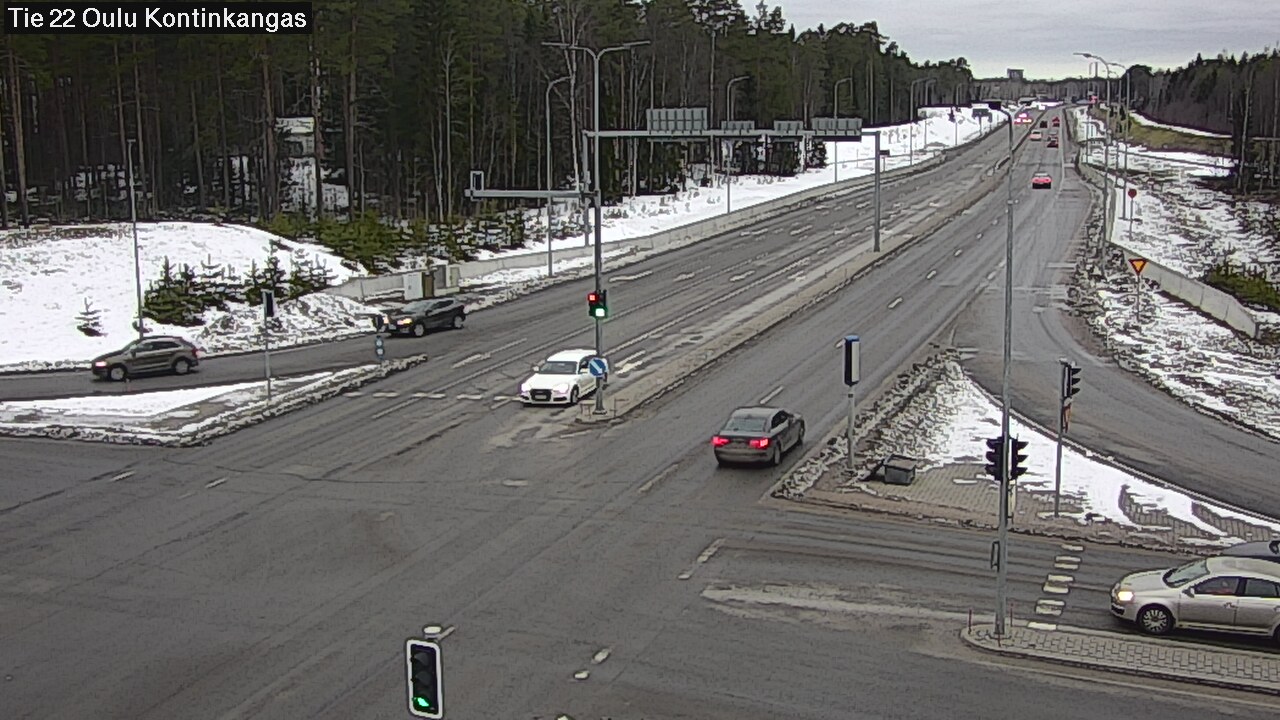 Kelikamerat Kuva Tie 22 Oulu Kaukovainio, Oulu, Pohjois-Pohjanmaa