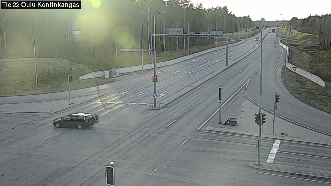Kelikamerat Kuva Tie 22 Oulu Kaukovainio, Oulu, Pohjois-Pohjanmaa