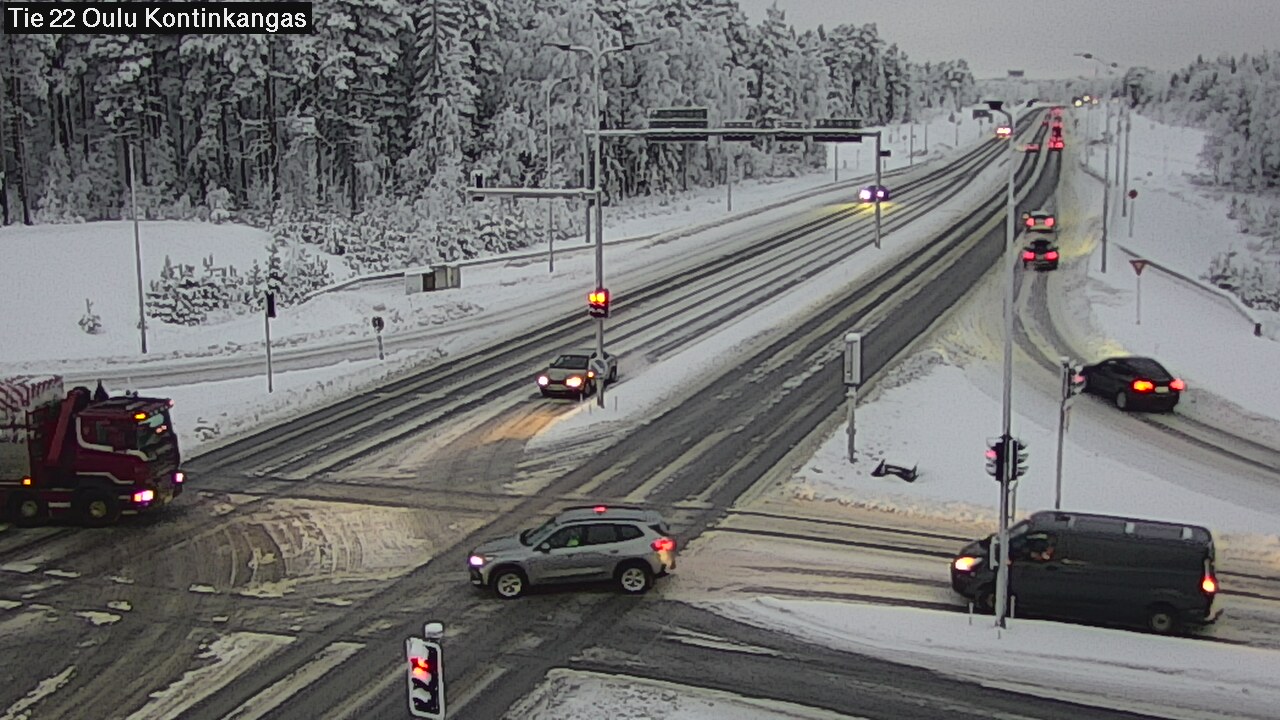 Kelikamerat Kuva Tie 22 Oulu Kaukovainio, Oulu, Pohjois-Pohjanmaa