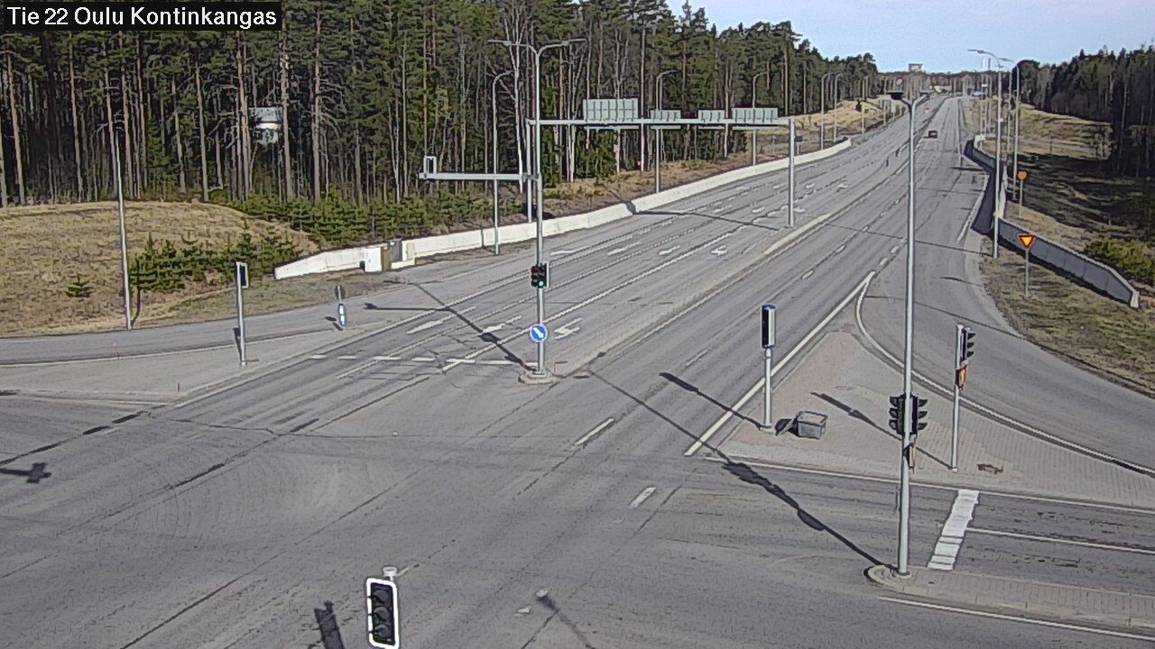 Kelikamerat Kuva Tie 22 Oulu Kaukovainio, Oulu, Pohjois-Pohjanmaa