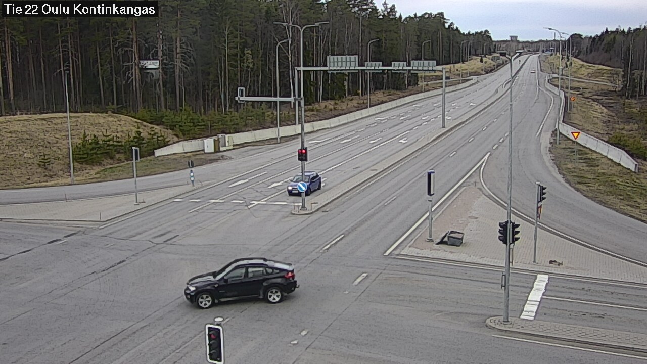 Weather Camera Image Road 22 Oulu Kaukovainio, Oulu, Pohjois-Pohjanmaa