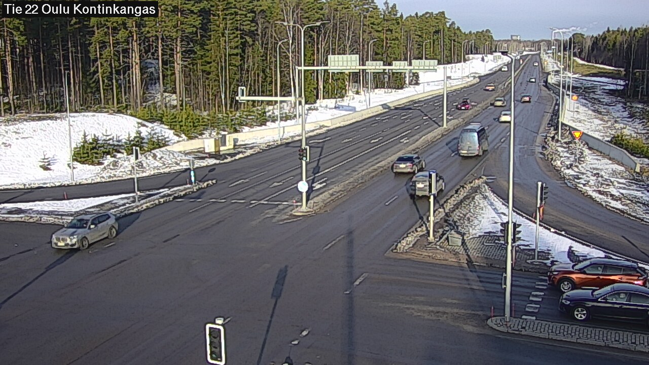 Kelikamerat Kuva Tie 22 Oulu Kaukovainio, Oulu, Pohjois-Pohjanmaa