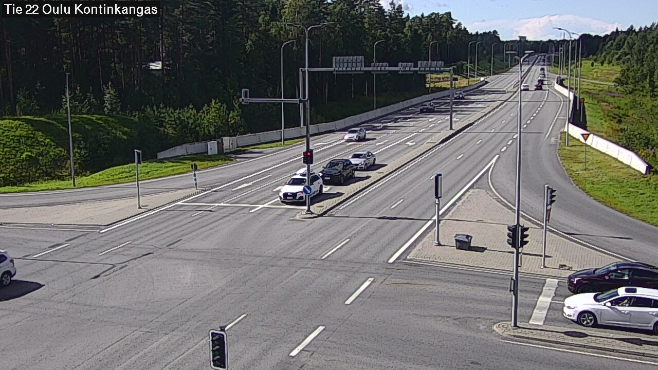 Kelikamerat Kuva Tie 22 Oulu Kaukovainio, Oulu, Pohjois-Pohjanmaa