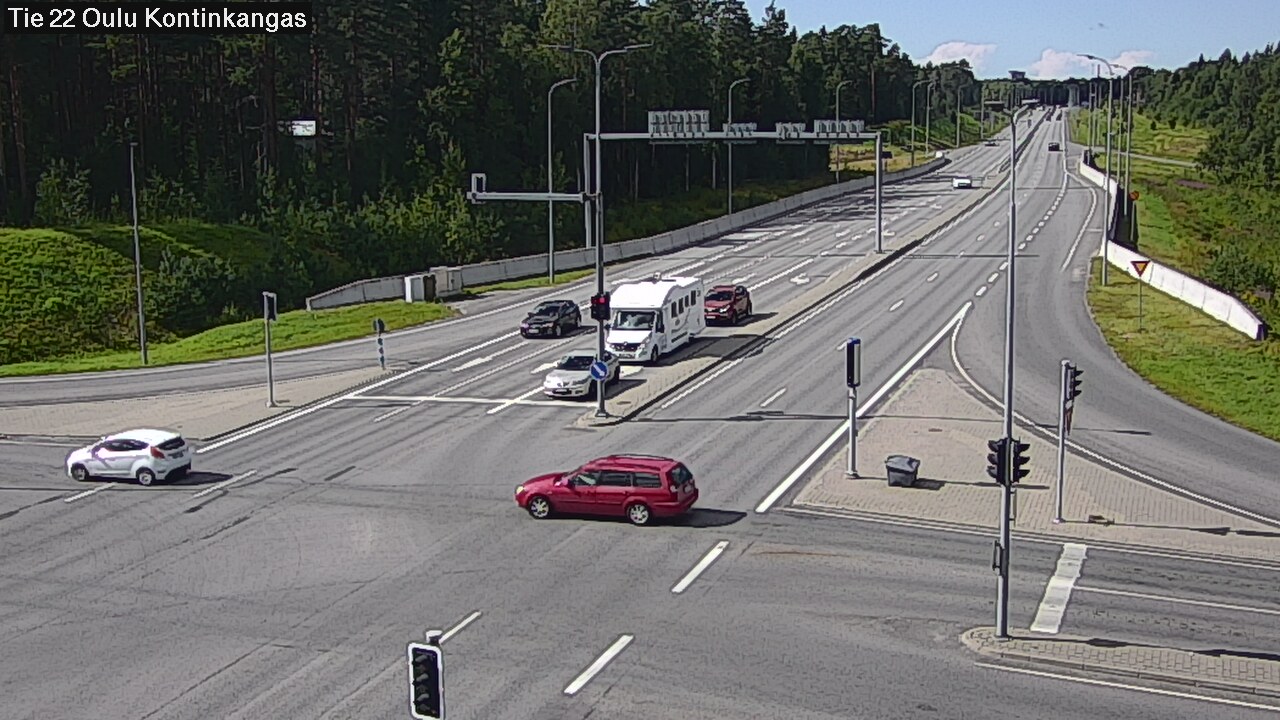 Kelikamerat Kuva Tie 22 Oulu Kaukovainio, Oulu, Pohjois-Pohjanmaa