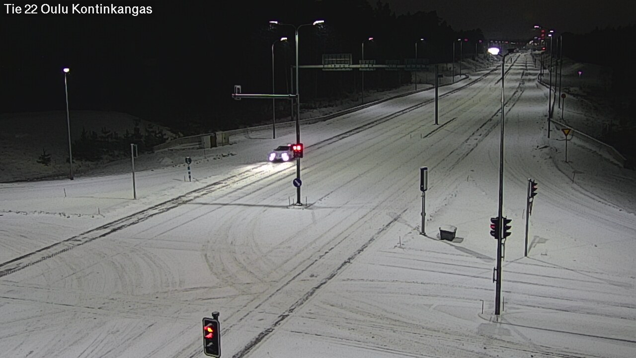 Kelikamerat Kuva Tie 22 Oulu Kaukovainio, Oulu, Pohjois-Pohjanmaa