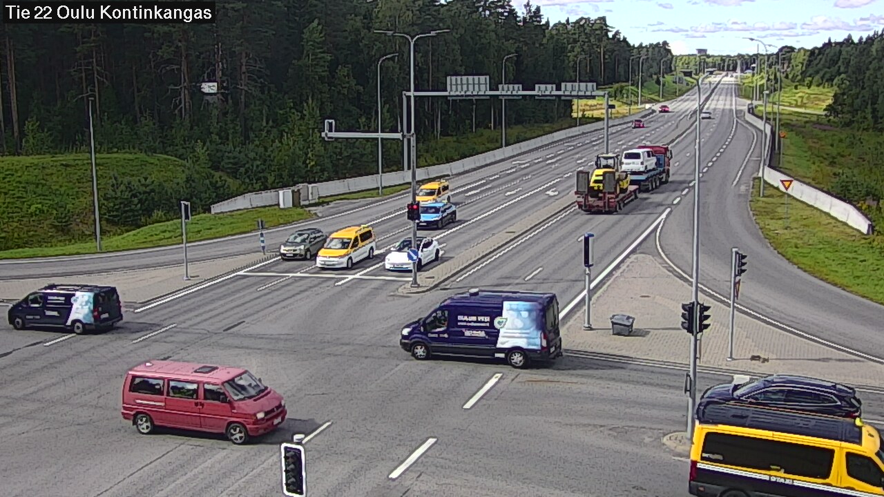 Kelikamerat Kuva Tie 22 Oulu Kaukovainio, Oulu, Pohjois-Pohjanmaa