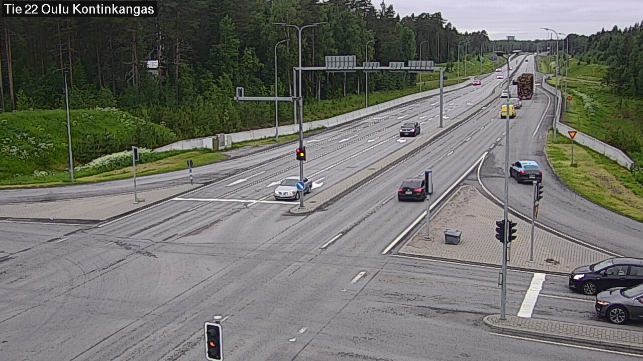 Kelikamerat Kuva Tie 22 Oulu Kaukovainio, Oulu, Pohjois-Pohjanmaa