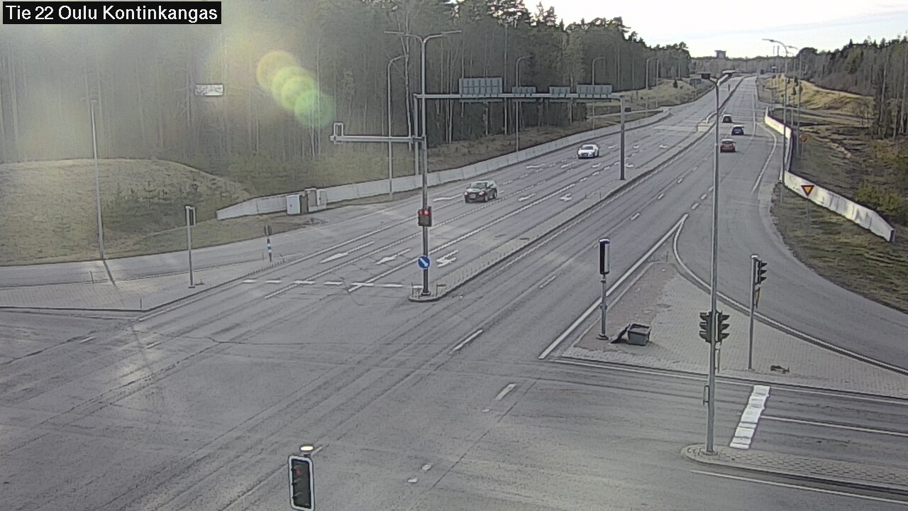 Kelikamerat Kuva Tie 22 Oulu Kaukovainio, Oulu, Pohjois-Pohjanmaa