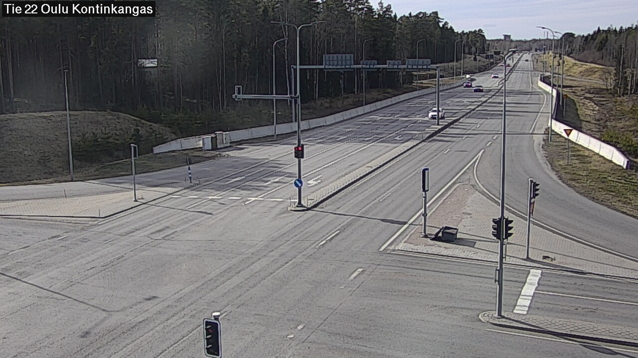Kelikamerat Kuva Tie 22 Oulu Kaukovainio, Oulu, Pohjois-Pohjanmaa