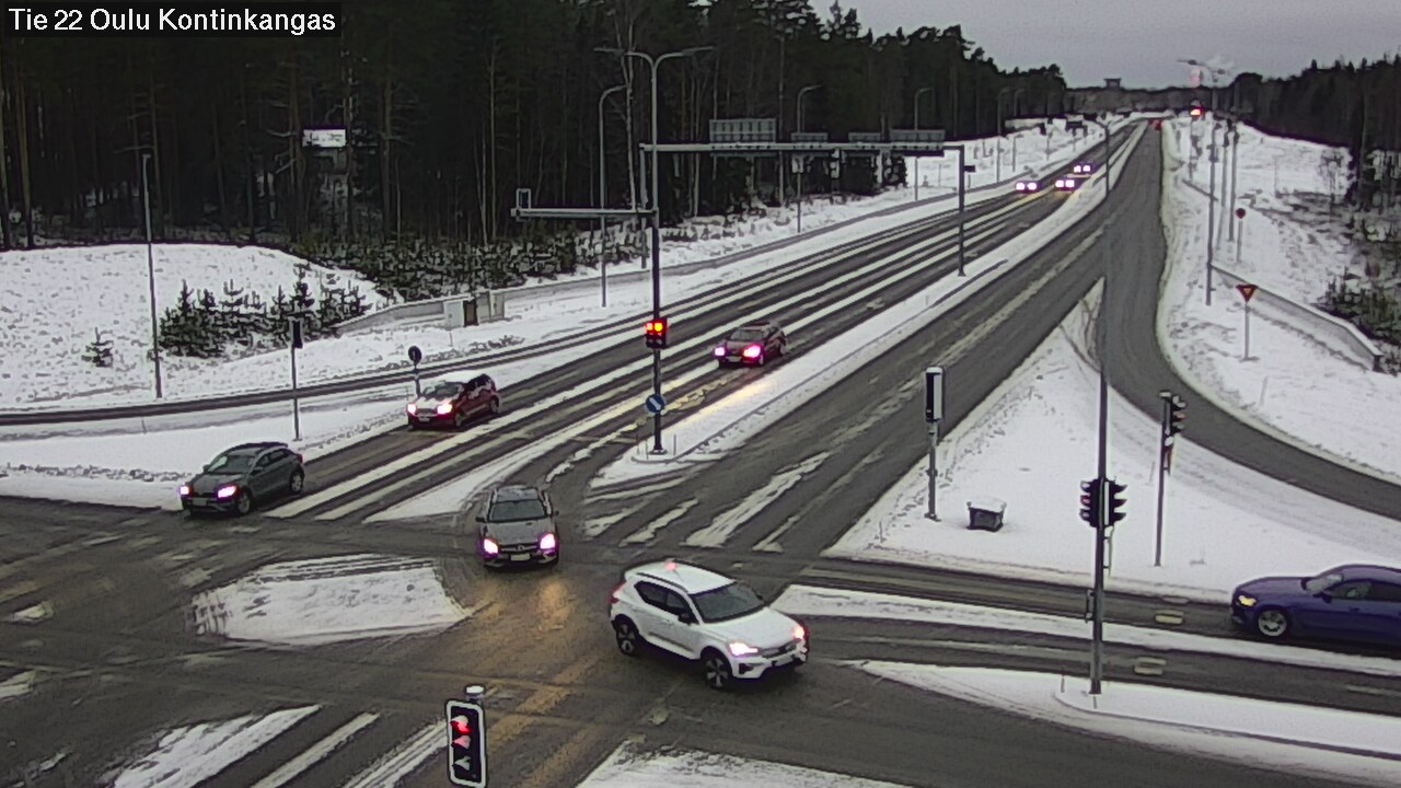 Kelikamerat Kuva Tie 22 Oulu Kaukovainio, Oulu, Pohjois-Pohjanmaa