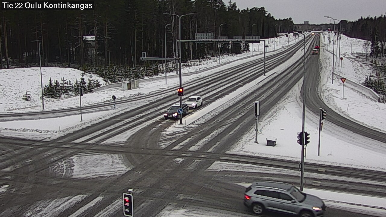 Kelikamerat Kuva Tie 22 Oulu Kaukovainio, Oulu, Pohjois-Pohjanmaa