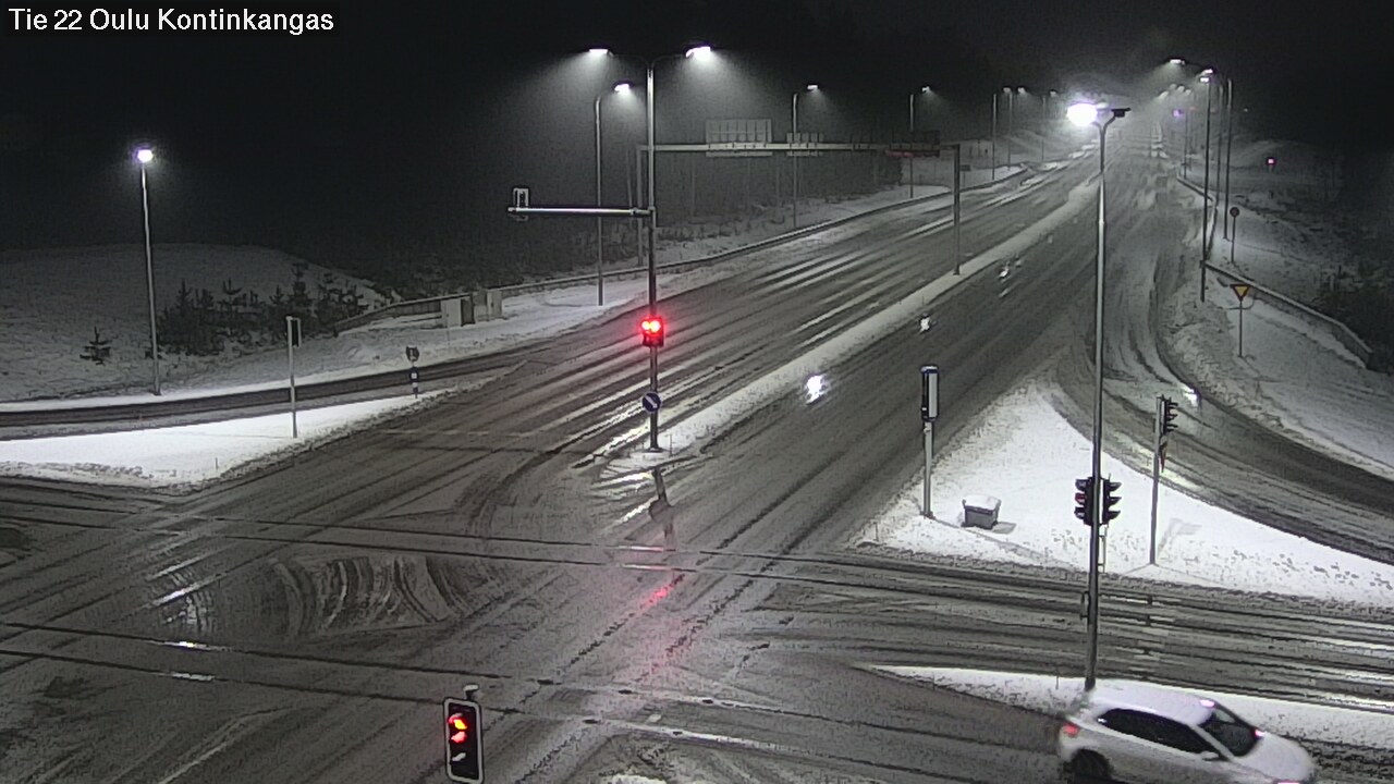Weather Camera Image Väg 22 Oulu Kaukovainio, Oulu, Pohjois-Pohjanmaa
