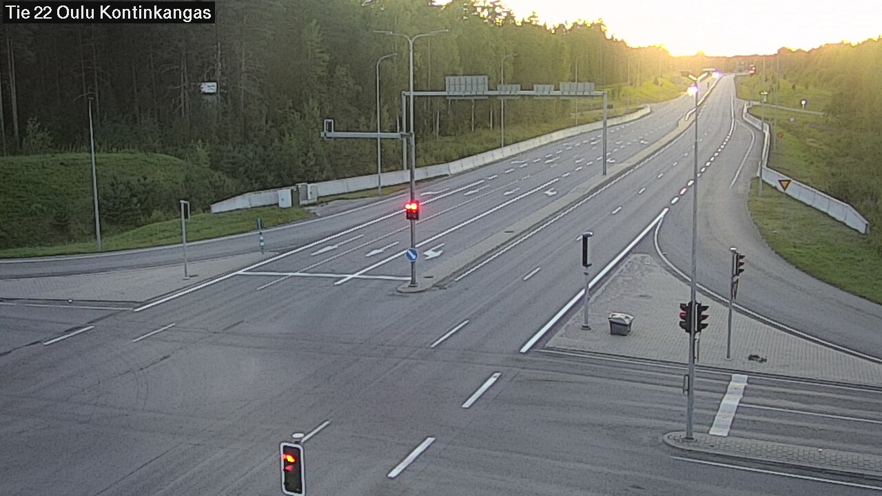 Kelikamerat Kuva Tie 22 Oulu Kaukovainio, Oulu, Pohjois-Pohjanmaa