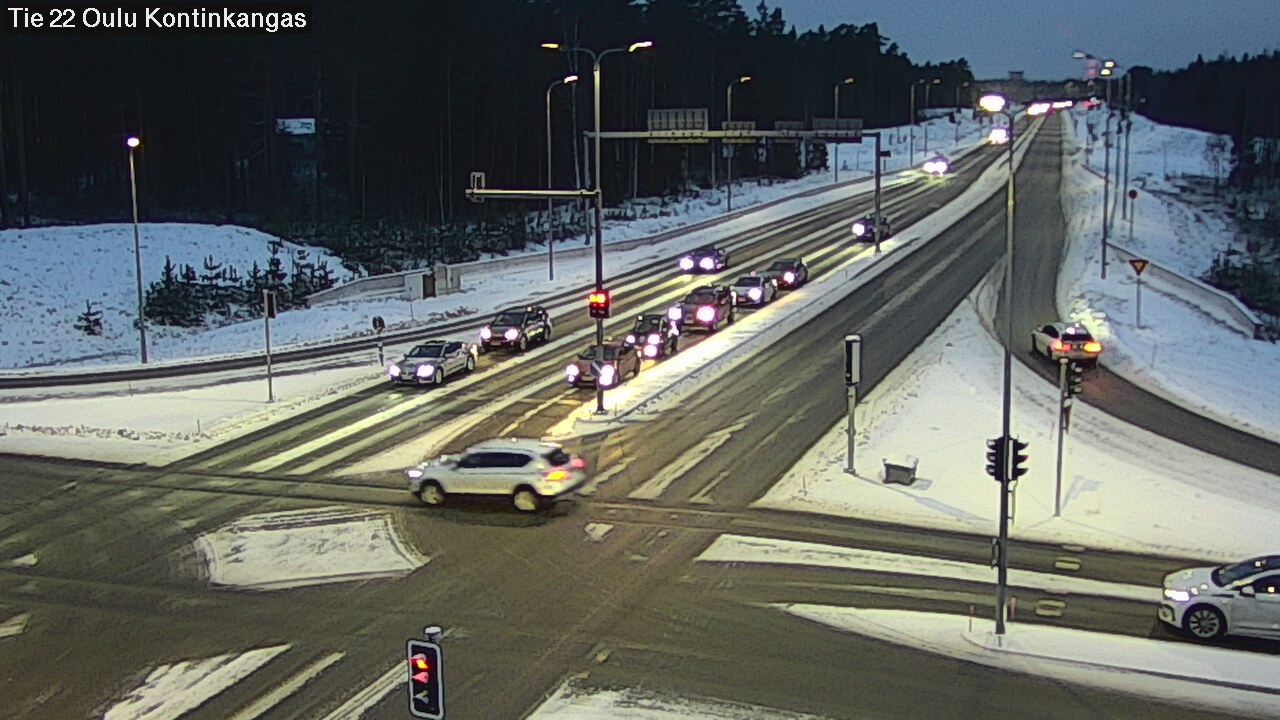 Kelikamerat Kuva Tie 22 Oulu Kaukovainio, Oulu, Pohjois-Pohjanmaa