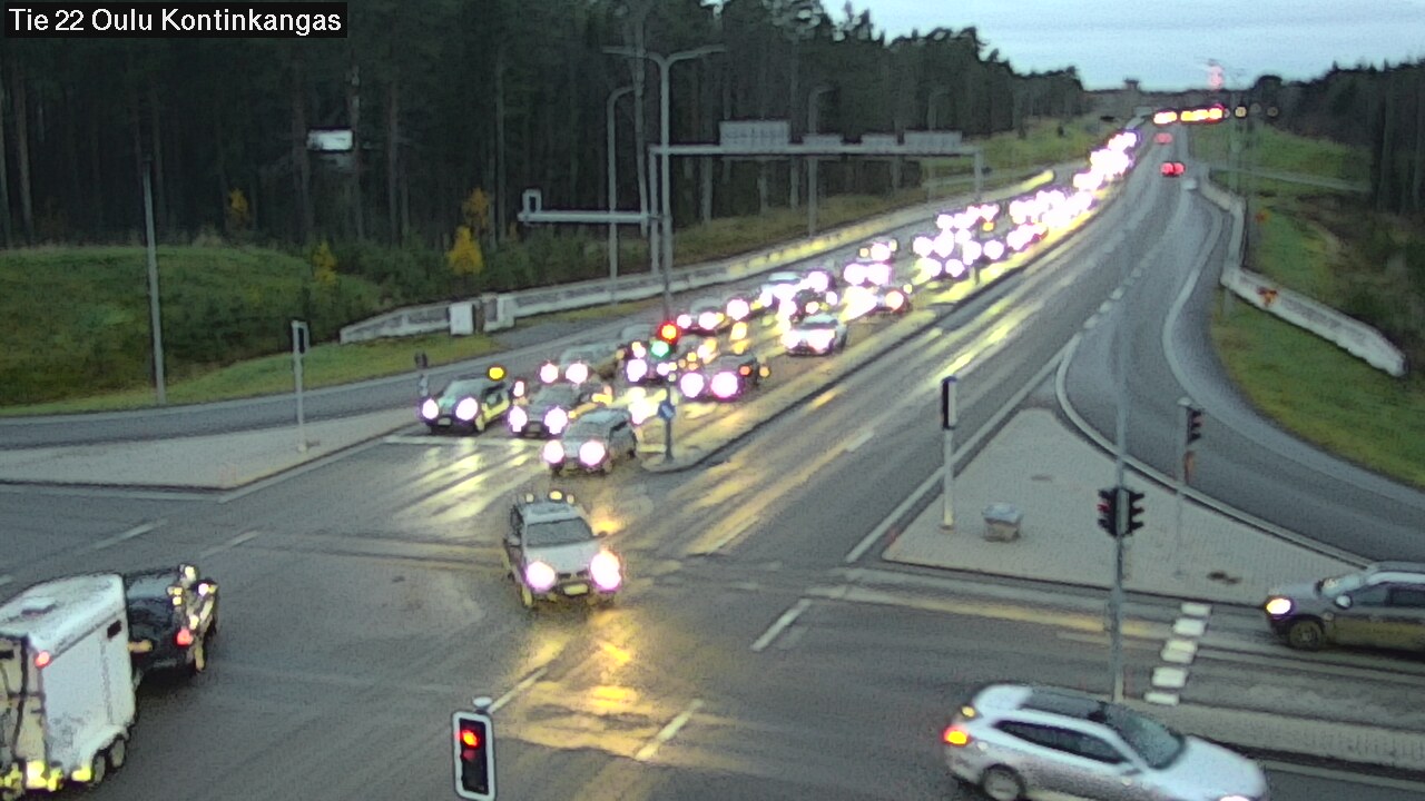 Kelikamerat Kuva Tie 22 Oulu Kaukovainio, Oulu, Pohjois-Pohjanmaa