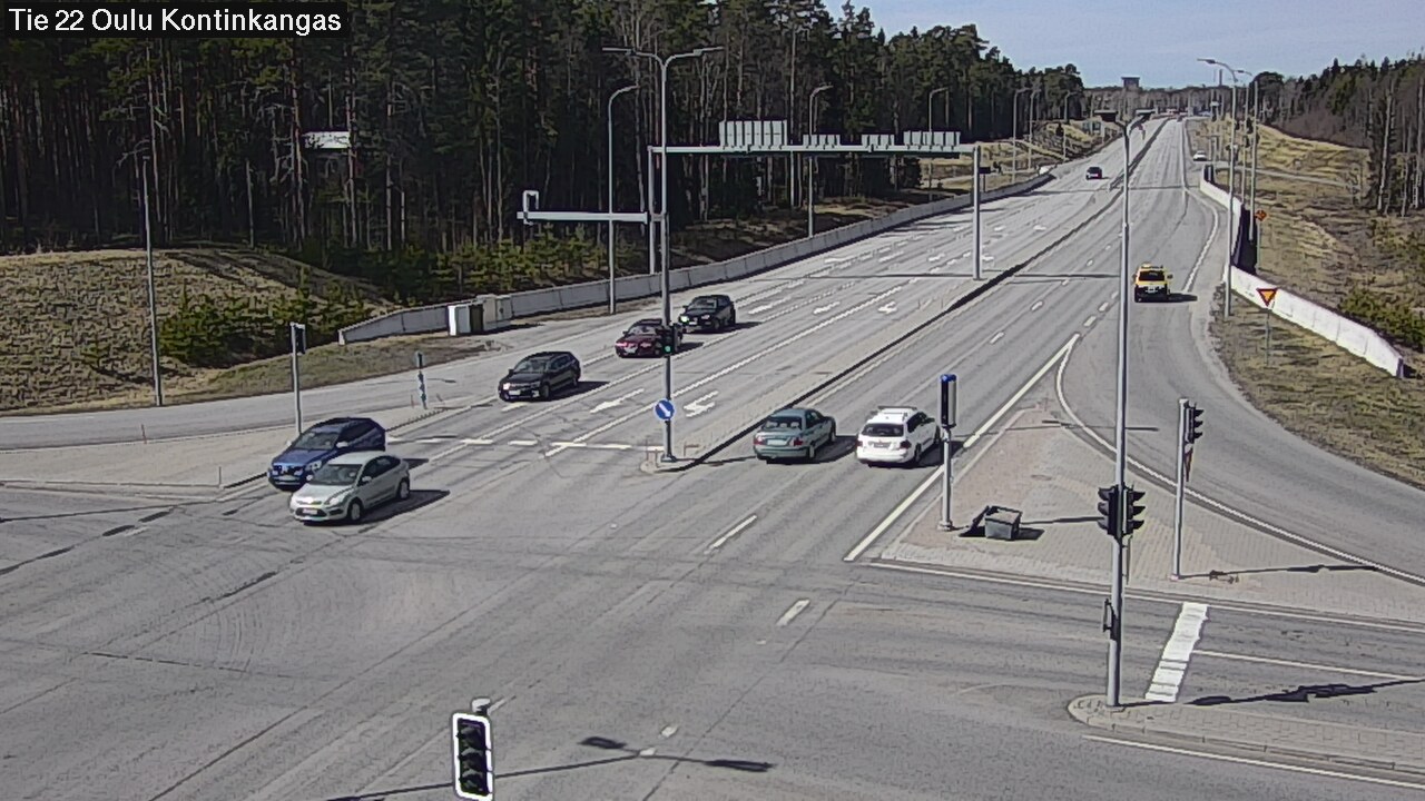Kelikamerat Kuva Tie 22 Oulu Kaukovainio, Oulu, Pohjois-Pohjanmaa