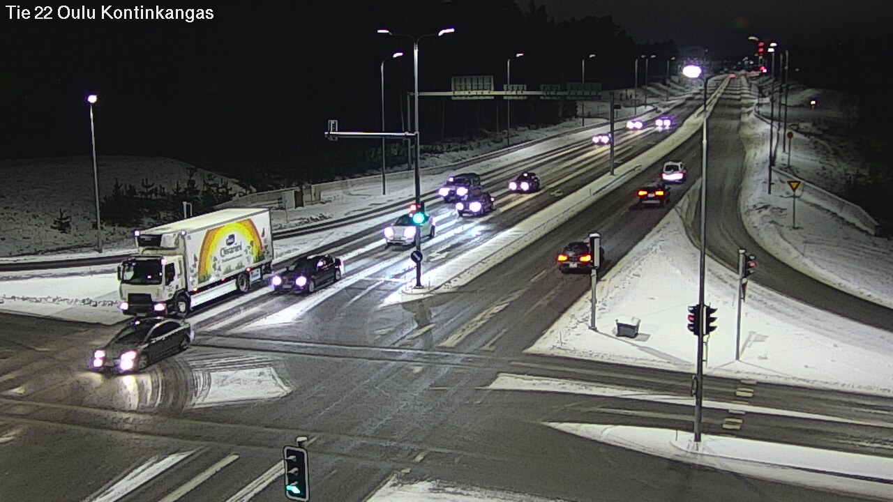 Kelikamerat Kuva Tie 22 Oulu Kaukovainio, Oulu, Pohjois-Pohjanmaa