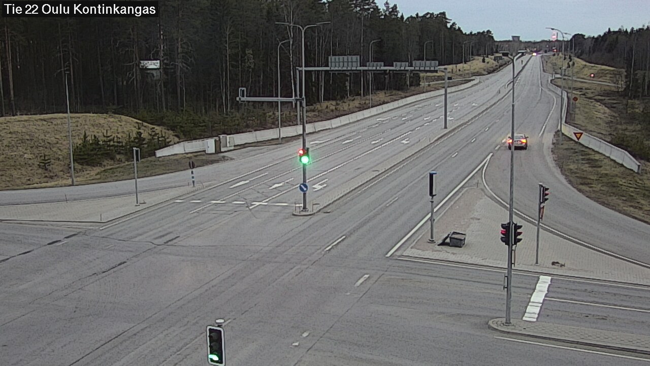 Kelikamerat Kuva Tie 22 Oulu Kaukovainio, Oulu, Pohjois-Pohjanmaa