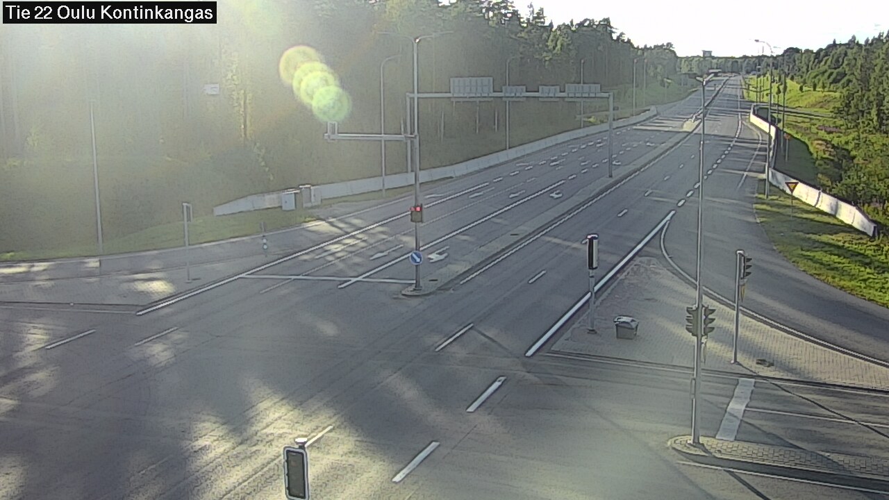 Kelikamerat Kuva Tie 22 Oulu Kaukovainio, Oulu, Pohjois-Pohjanmaa