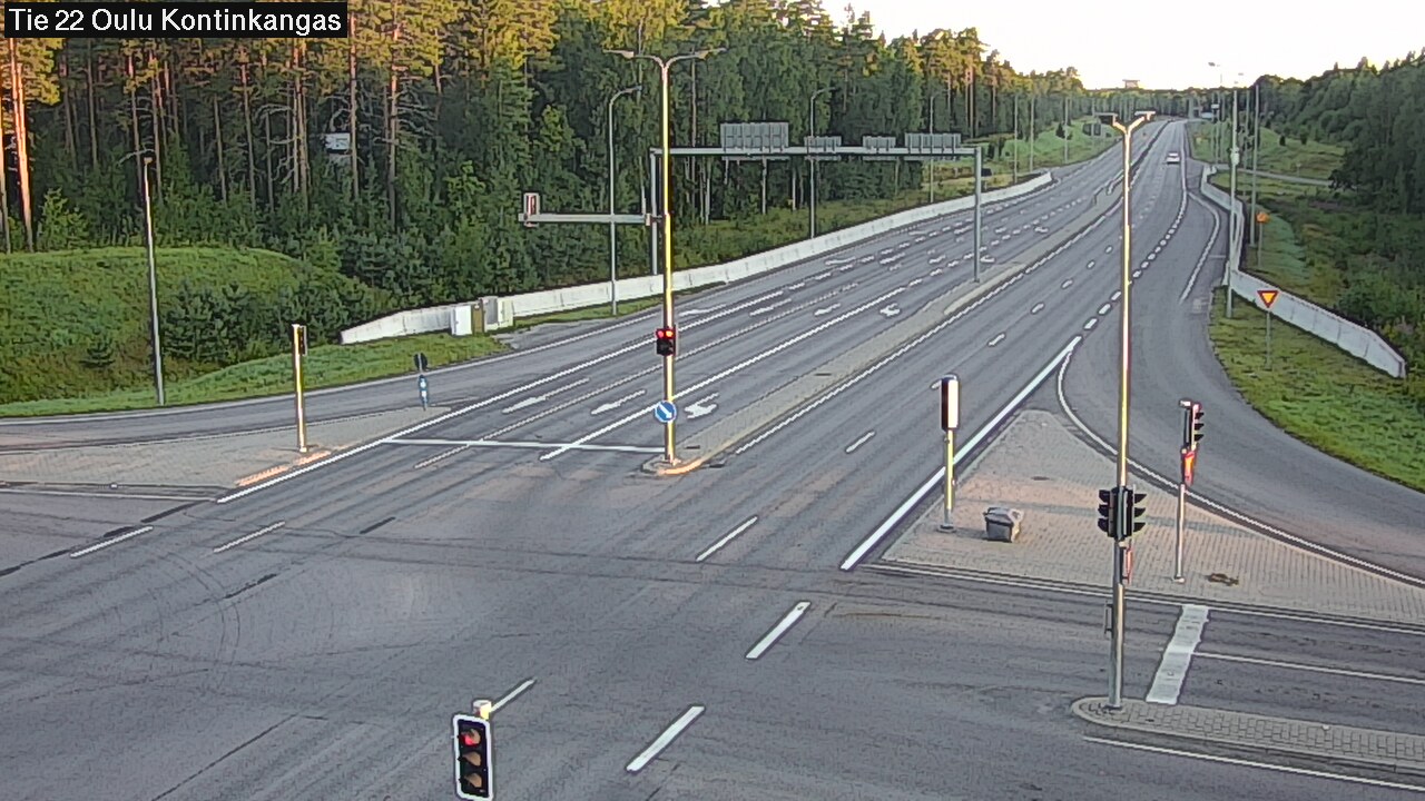 Kelikamerat Kuva Tie 22 Oulu Kaukovainio, Oulu, Pohjois-Pohjanmaa