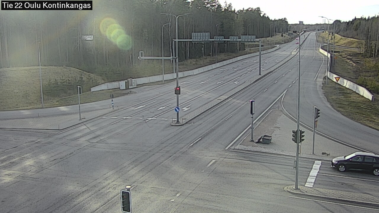 Kelikamerat Kuva Tie 22 Oulu Kaukovainio, Oulu, Pohjois-Pohjanmaa