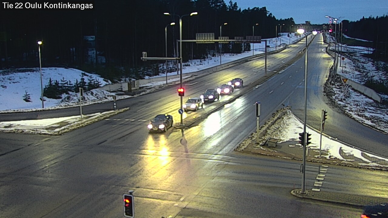 Kelikamerat Kuva Tie 22 Oulu Kaukovainio, Oulu, Pohjois-Pohjanmaa
