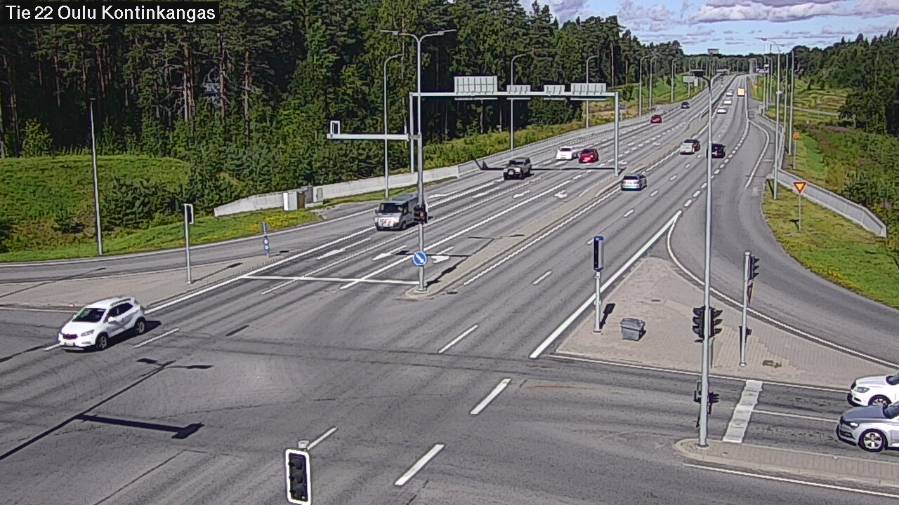 Kelikamerat Kuva Tie 22 Oulu Kaukovainio, Oulu, Pohjois-Pohjanmaa