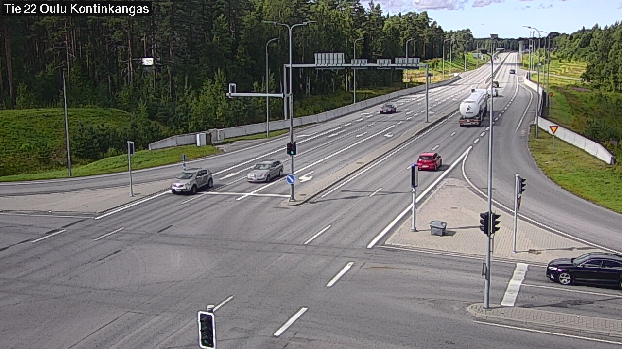 Kelikamerat Kuva Tie 22 Oulu Kaukovainio, Oulu, Pohjois-Pohjanmaa