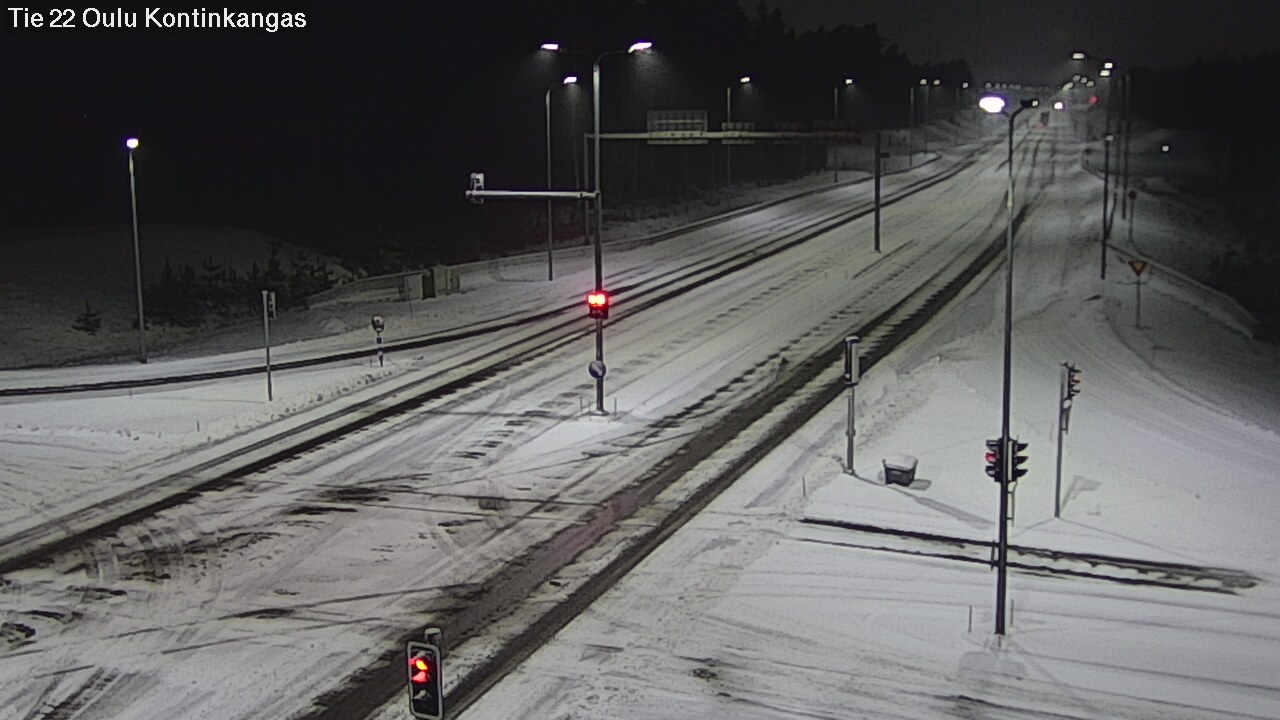 Kelikamerat Kuva Tie 22 Oulu Kaukovainio, Oulu, Pohjois-Pohjanmaa