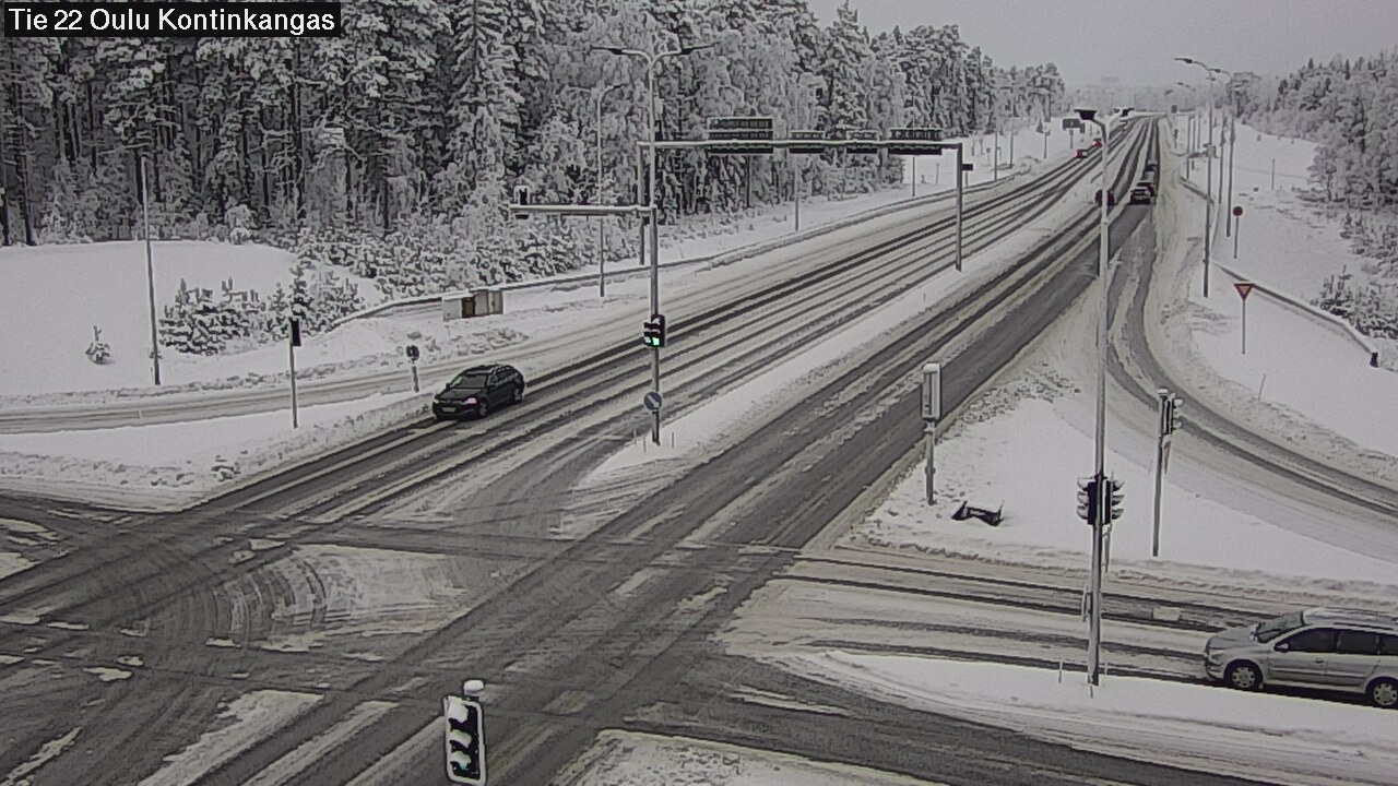 Kelikamerat Kuva Tie 22 Oulu Kaukovainio, Oulu, Pohjois-Pohjanmaa