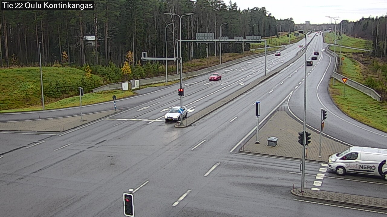 Kelikamerat Kuva Tie 22 Oulu Kaukovainio, Oulu, Pohjois-Pohjanmaa