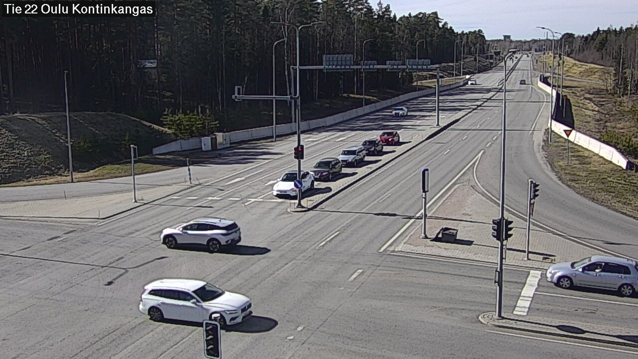Kelikamerat Kuva Tie 22 Oulu Kaukovainio, Oulu, Pohjois-Pohjanmaa