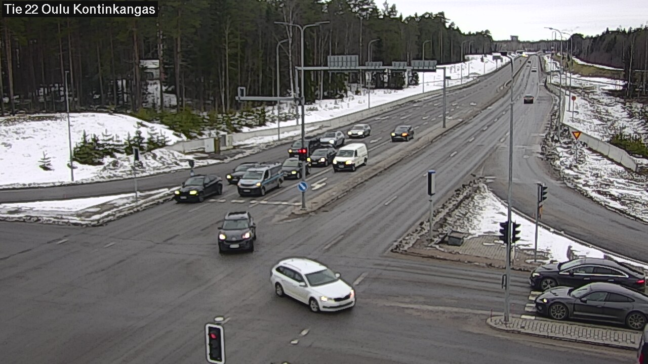 Kelikamerat Kuva Tie 22 Oulu Kaukovainio, Oulu, Pohjois-Pohjanmaa