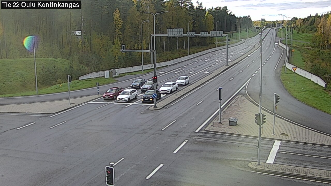 Kelikamerat Kuva Tie 22 Oulu Kaukovainio, Oulu, Pohjois-Pohjanmaa