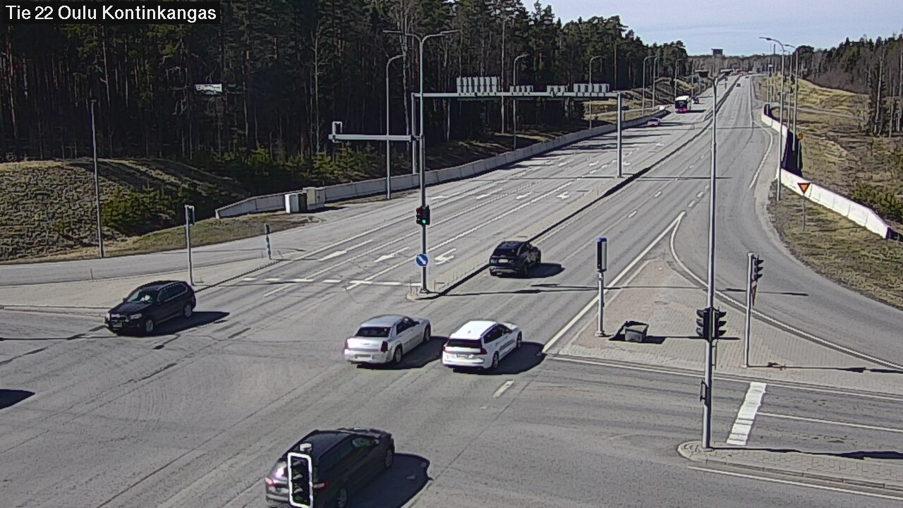 Kelikamerat Kuva Tie 22 Oulu Kaukovainio, Oulu, Pohjois-Pohjanmaa