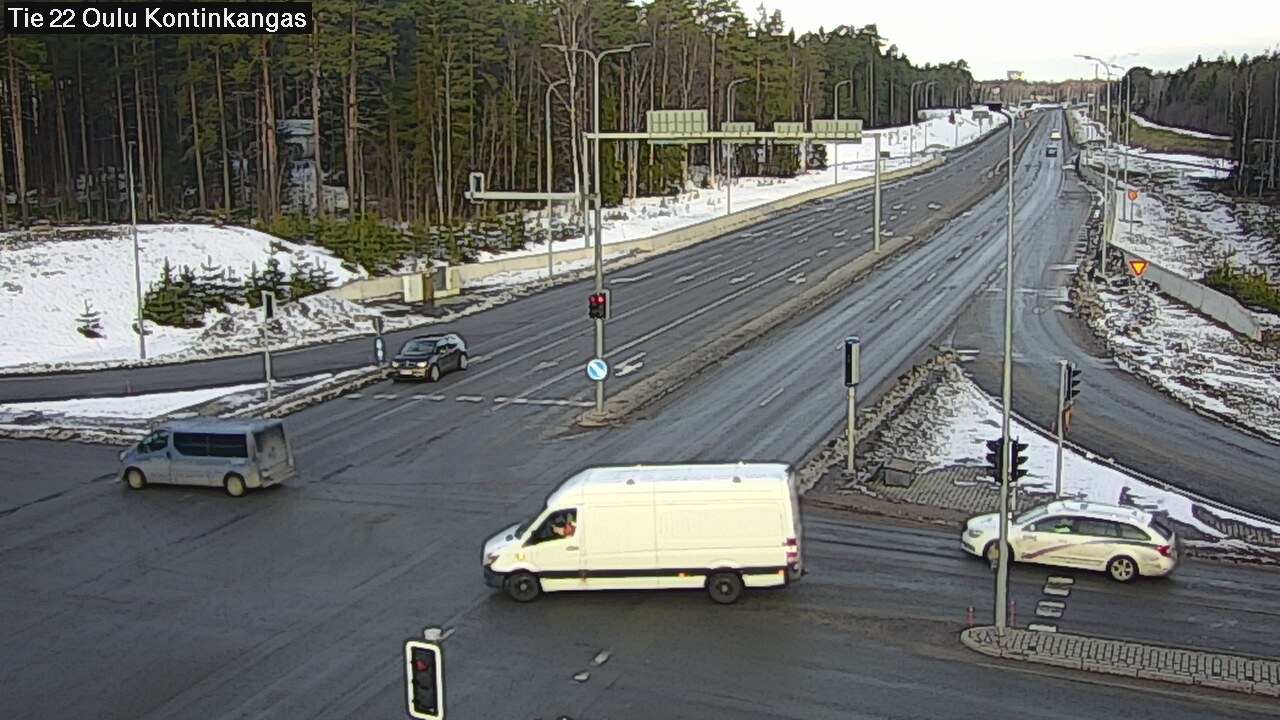 Kelikamerat Kuva Tie 22 Oulu Kaukovainio, Oulu, Pohjois-Pohjanmaa