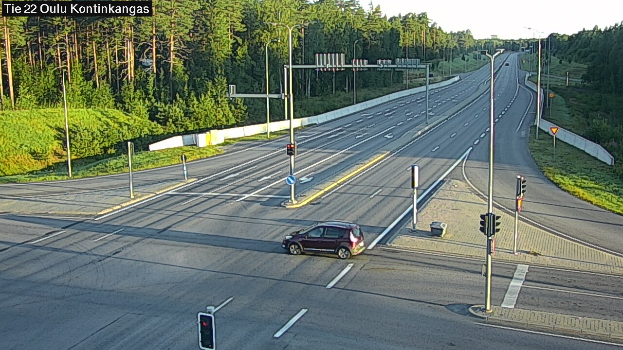 Kelikamerat Kuva Tie 22 Oulu Kaukovainio, Oulu, Pohjois-Pohjanmaa