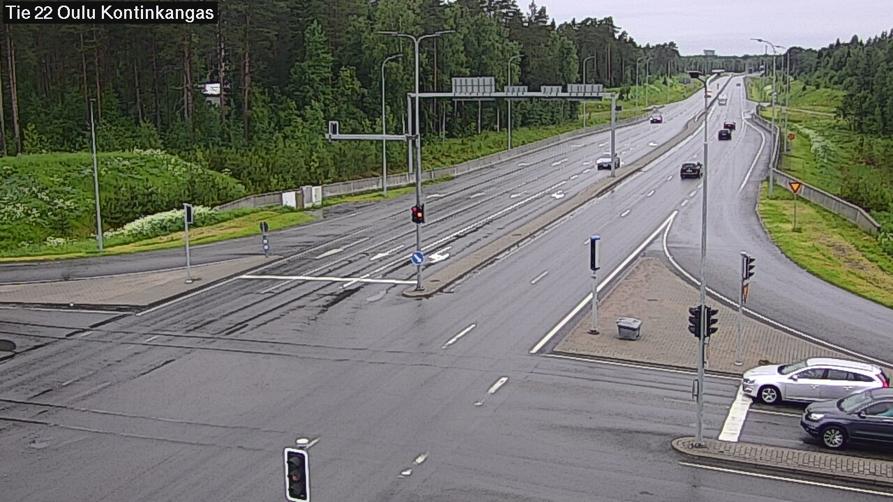 Weather Camera Image Road 22 Oulu Kaukovainio, Oulu, Pohjois-Pohjanmaa