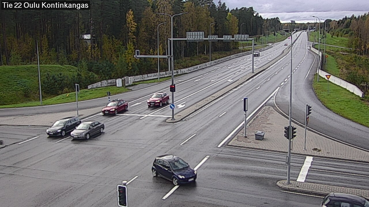 Kelikamerat Kuva Tie 22 Oulu Kaukovainio, Oulu, Pohjois-Pohjanmaa