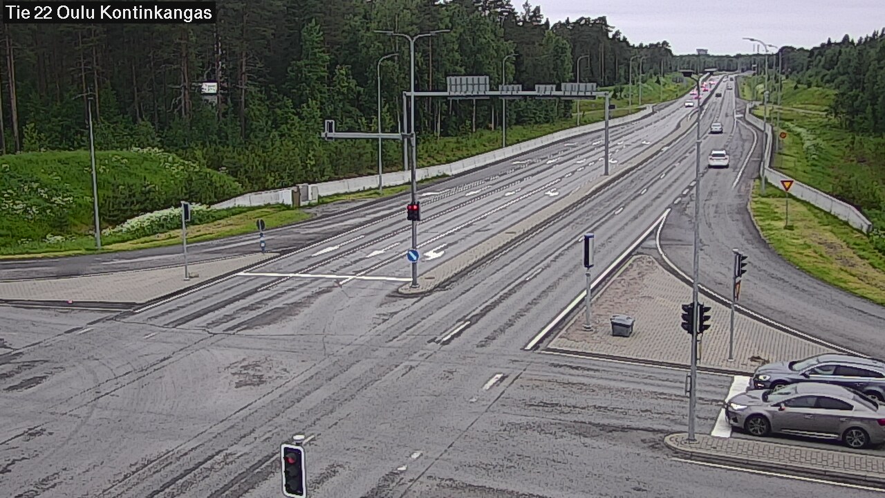 Kelikamerat Kuva Tie 22 Oulu Kaukovainio, Oulu, Pohjois-Pohjanmaa