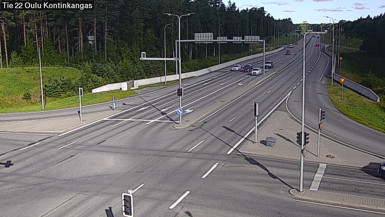 Kelikamerat Kuva Tie 22 Oulu Kaukovainio, Oulu, Pohjois-Pohjanmaa